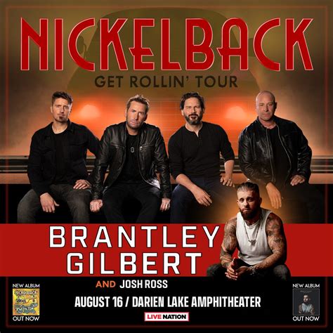 Nickelback darien lake 2023 setlist - Aug 16, 2023 · Show Date. 8/16/2023. Doors Time. NA. Show Time. 6:30 PM. Nickelback setlist from Darien Lake Performing Arts Center in Darien Center, NY on Aug 16, 2023 with Brantley Gilbert, and... 